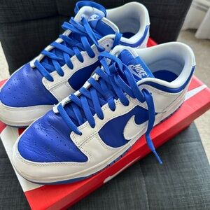 Nike dunk low retro RACER BLUE